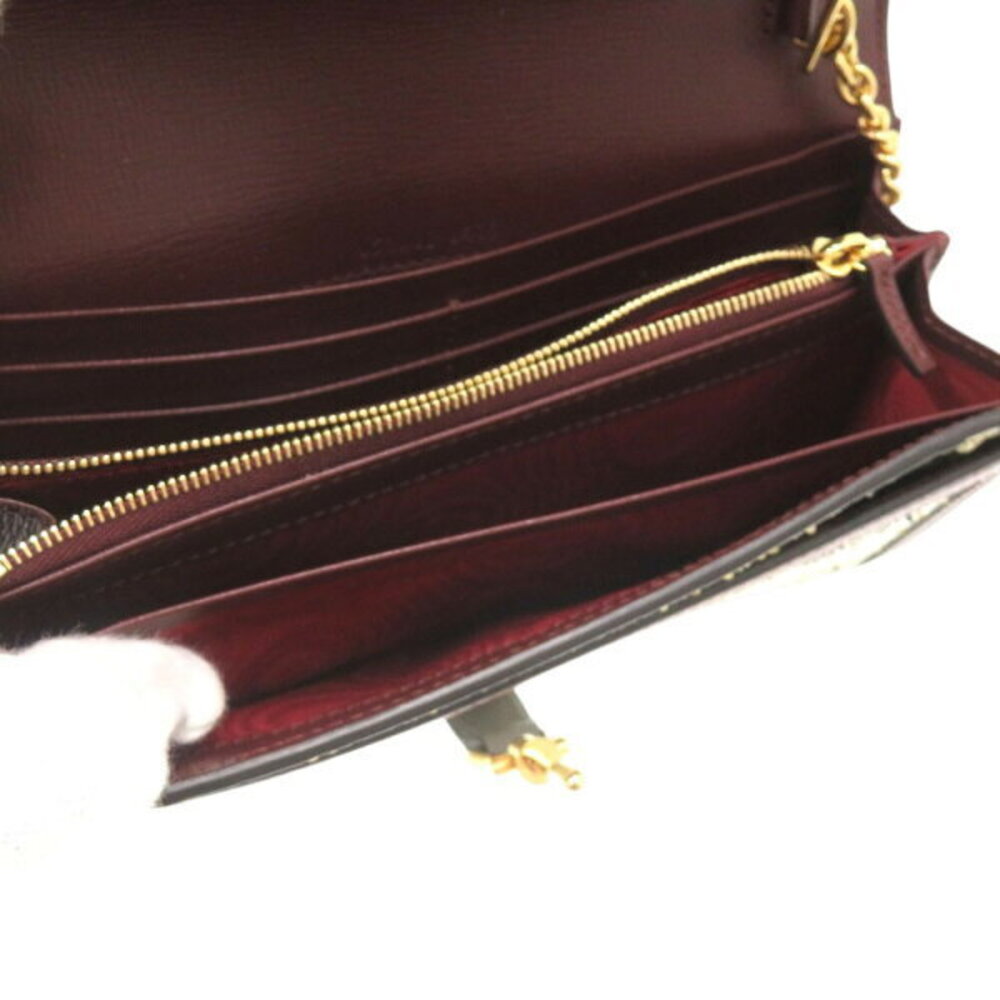 Gucci Jackie Python Chain Wallet Long Beige - image 7